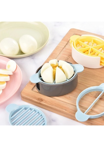 Sarı Yumurta Dilimleyiciler Çok Amaçlı Tel Yumurta Dilimleyici Yumurta Kesici Ağır Hizmet Dilimleyiciler Pp Malzeme 2 Renk Sert Haşlanmış Yumurta Için Seçin (Yurt Dışından)