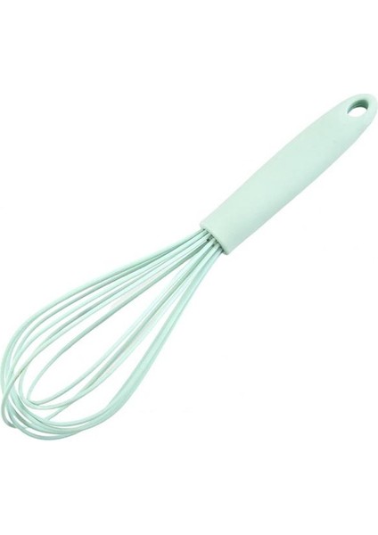 Yeşil Pratik Yumurta Çırpıcı Kolay Temizlenebilir Silikon Yumurta Çırpma Süt Karıştırma Çubuğu Şef Yardım Aracı Pp Kolu Süt Çırpıcı Mutfak Gadget (Yurt Dışından)