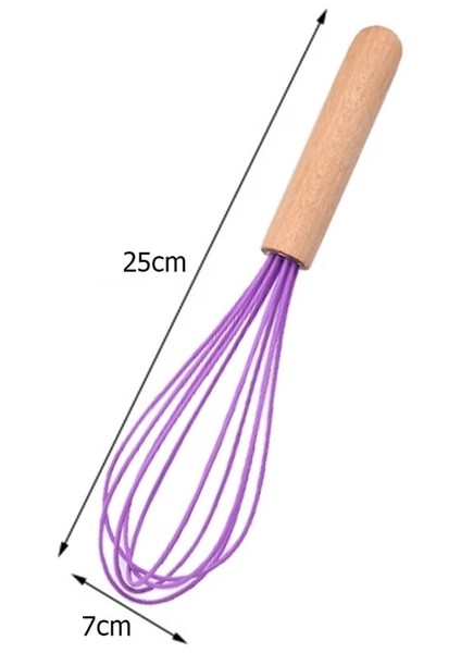 1 Adet Mor 1 Adet Silikon Yumurta Çırpma Köpürtme Yumurta Çırpma Mutfak Silikon Tel Balon Çırpma Süt Yumurta Çırpıcı Yumurta Karıştırma Karıştırma Mutfak Aletleri (Yurt Dışından)