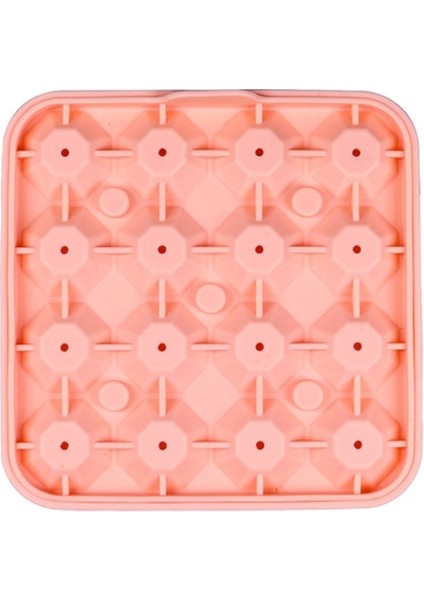 Pembe 16 Izgara Elmas Buz Tepsisi Kalıp Kutusu Gıda Sınıfı Silikon Buz Küpü Blok Makinesi Kalıp Makinesi Viski Şarap Barı Araçları Mutfak Alet (Yurt Dışından)