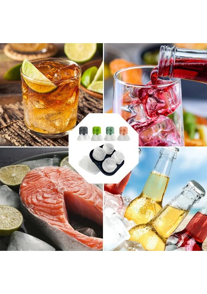 9 Delikli Pembe 3D Gül Buz Kalıpları, Büyük Buz Küpü Tepsileri, 4/9 Dev Sevimli Çiçek Şeklinde Buz Yapın, Silikon Kauçuk Eğlenceli Büyük Buz Topu Yapıcı (Yurt Dışından) fırsatları