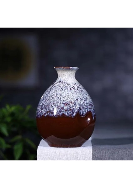 Stil 7 500 ml Sake Dağıtım Karaf Likör Isıtıcı Ev Seramik Şişe Barware Flagon Küçük Stoup Tek Mantarlı Pot (Yurt Dışından)