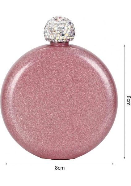 Açık Yeşil Taşınabilir Şarap Alkol Şişesi ile Rhinestone Cap Likör Cep Şişeleri Hediye Kadınlar Için 5 Oz Paslanmaz Çelik Alkol Şişesi Barware (Yurt Dışından) indirimleri