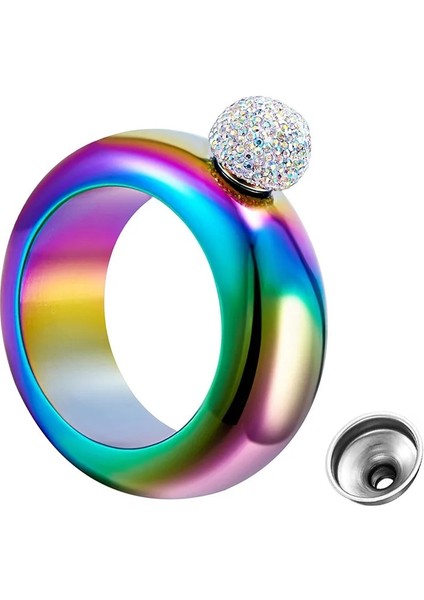 Mavi Lmetjma 3.5 Oz Bileklik Bileklik Cep Şişesi 304 Paslanmaz Çelik Cep Şişesi Viski Için Taşınabilir Alkol Likör Şişesi Huni ile (Yurt Dışından) fiyatları