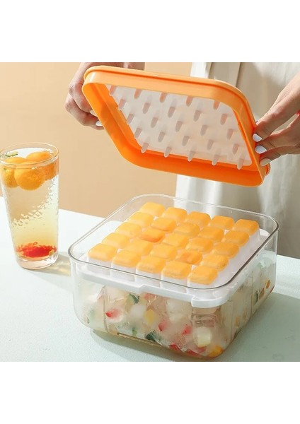 Mavi Buz Topu Makinesi Kalıp Sınıfı Esnek Buz Küpü Kalıp Dondurucu Viski Süt Mutfak Aksesuarları Için Yeniden Kullanılabilir Buz Küpü Aracı Yapımı (Yurt Dışından)