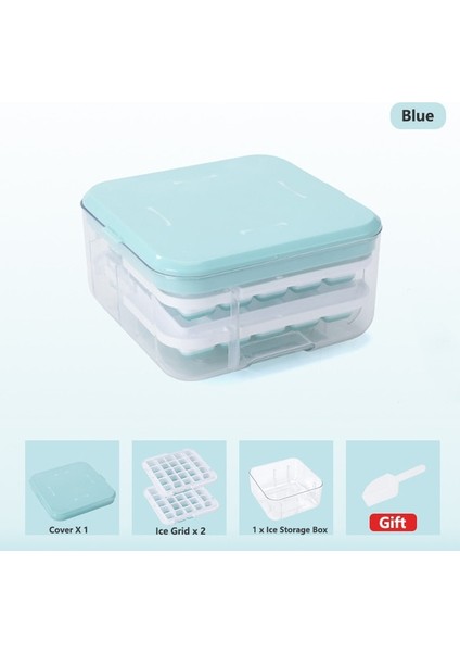 Mavi Buz Topu Makinesi Kalıp Sınıfı Esnek Buz Küpü Kalıp Dondurucu Viski Süt Mutfak Aksesuarları Için Yeniden Kullanılabilir Buz Küpü Aracı Yapımı (Yurt Dışından) fiyatları