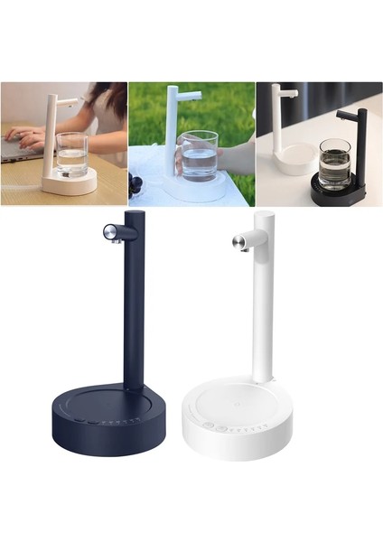 Mini Su Pompası 12X13.7X22.5 cm Taşınabilir Masaüstü Elektrikli Su Sebili Şişe Namlulu Galon Pompa USB Şarj Otomatik Içme Suyu Makinesi Su Isıtıcısı 1 Adet (Yurt Dışından) fiyatları