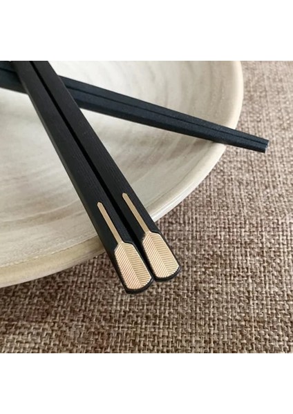 13 1 Pairs Japon Çin Yemek Çubukları Taşınabilir Kaymaz Gıda Çubukları Alaşım Sofra Suşi Çubukları Yeniden Kullanılabilir Metal Kore Yemek Çubukları (Yurt Dışından)