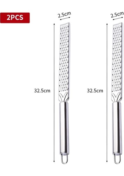 2 Adet Limon Zester Peynir Rende Keskin Paslanmaz Çelik Bıçak Rendelemek Kolay Çikolata Portakal Narenciye Fındık Zencefil Mutfak Aracı Alet (Yurt Dışından)