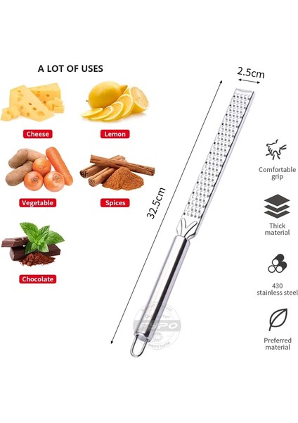 2 Adet Limon Zester Peynir Rende Keskin Paslanmaz Çelik Bıçak Rendelemek Kolay Çikolata Portakal Narenciye Fındık Zencefil Mutfak Aracı Alet (Yurt Dışından) modelleri