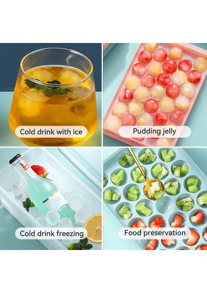 Mavi L Urijk Buz Kozası Hokeyi Pp Kalıp Dondurulmuş Viski 33 Top Popsicle Buz Küpü Tepsi Kutusu Lolipop Hediye Yapımı Mutfak Aletleri Aksesuarları (Yurt Dışından) modelleri