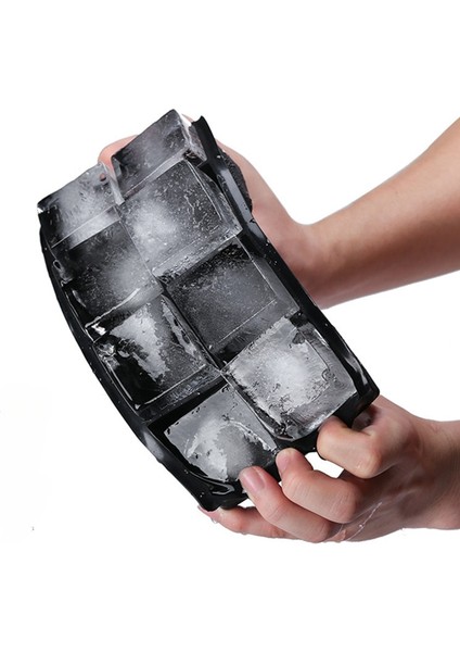 6 Izgara Yeniden Kullanılabilir Buz Küpü Silikon Kalıp Buz Yapım Makinesi Dondurma Araçları Gıda Sınıfı Buz Topu Kalıbı Yuvarlak Kare Buz Kalıbı Kalıp Mutfak Gereçleri (Yurt Dışından) fiyatları