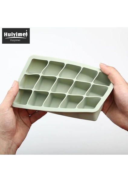 6 Izgara Mavi Kapaklı Silikon Buz Küpü Kalıbı 3 Renkli Büyük Izgara Buz Küpü Makinesi Kapaklı Esnek Silikon Buz Küpü Tepsisi Mutfak Aletleri ve Aksesuarları (Yurt Dışından) fırsatları