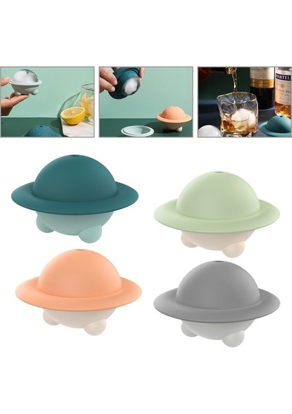Turuncu 5.4x8.5 cm Büyük Boy Buz Kalıp Yuvarlak Buz Topu Makinesi Buz Küpü Makinesi Tatlı Viski Kokteyl Dıy Yaz Buz Kalıp Bar Mutfak Aletleri Silikon (Yurt Dışından) fiyatları