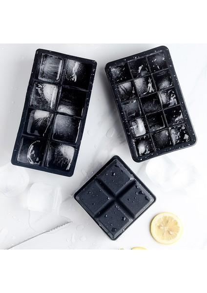 4 Izgara 4/6/8/15 Izgara Büyük Buz Kalıbı Kalıp Dev Jumbo Büyük Gıda Sınıfı Silikon Buz Küpü Kare Tepsi Kalıp Dıy Buz Yapım Makinesi Buz Küpü Tepsi (Yurt Dışından) fiyatları