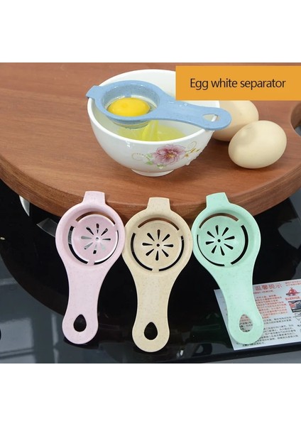 Mavi Yumurta Sarısı Beyaz Ayırıcı Elek Ayırır Mutfak Aracı Pişirme Aksesuarı Silikon Tutuculu Mini Yumurta Sarısı Beyaz Ayırıcı Cocina (Yurt Dışından) fırsatları