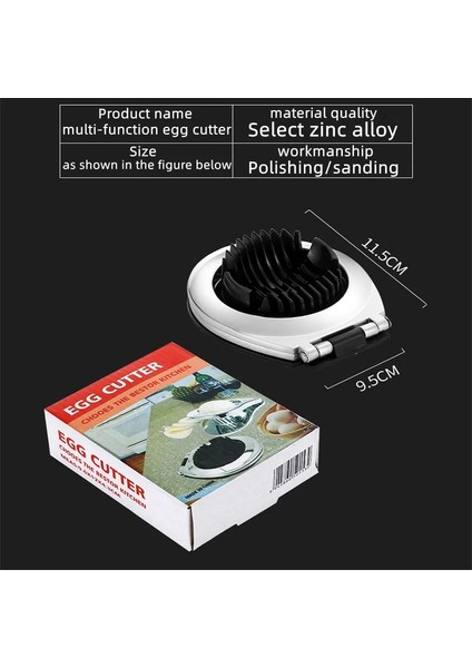 Yumurta Kıyıcı Mutfak Aksesuarları Yumurta Dilimleyiciler Kıyıcı Paslanmaz Çelik Meyve Salatası Kesici Yumurta Araçları Manuel Mutfak Robotları Mutfak Aracı Alet (Yurt Dışından) modelleri
