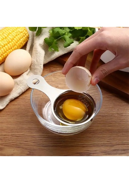 Stil 1 Paslanmaz Çelik Malzeme Mutfak Aksesuarları Yüksek Kalite Kullanım Kolaylığı Yumurta Sarısı Filtresi Dayanıklı Zamandan Tasarruf Edin Pişirme Malzemeleri Gümüş (Yurt Dışından) modelleri