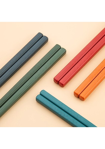 5 Çift E Sakura Japon Çubuklarını Çok Renkli Kiraz Çiçeği Suşi Yeniden Kullanılabilir Gıda Çubukları Güzel Çin Pişirme Çubuklarını Sofra (Yurt Dışından) fırsatları