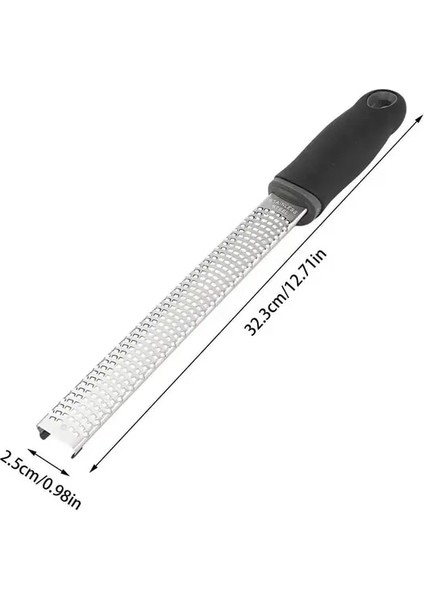 Stil 1 Paslanmaz Çelik Limon Narenciye Zester Çok Kullanımlı Peynir Baharat Rende Zester Kolay Kullanım Sebze Dilimleme Zester Mutfak Aletleri Için (Yurt Dışından)