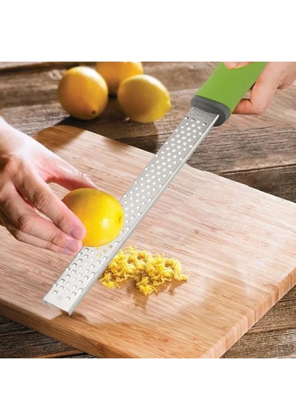 Stil 1 Paslanmaz Çelik Limon Narenciye Zester Çok Kullanımlı Peynir Baharat Rende Zester Kolay Kullanım Sebze Dilimleme Zester Mutfak Aletleri Için (Yurt Dışından)