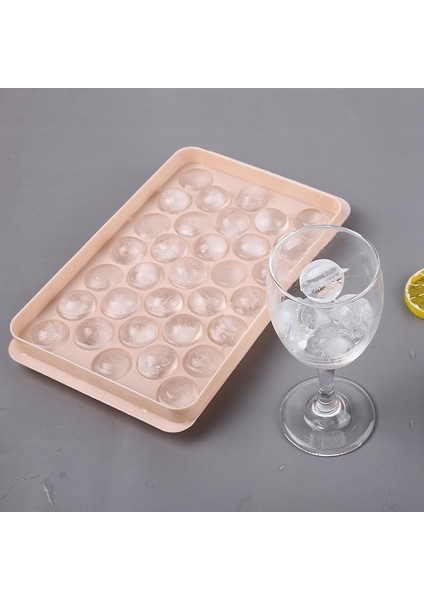 Mavi Koni 18 Izgara Kapalı Yuvarlak Top Buz Izgarası 33 Plastik Buz Bloğu Kalıbı Buzdolabı Buz Topu Kalıbı Buz Kutusu Dairesel Buz Kalıbı Buz Kutusu (Yurt Dışından)