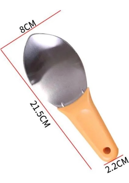 Açık Gri Mango Kesme Artefaktı Çok Fonksiyonlu Meyve Bölücü Soyma ve Ayırma Mango Özel Bıçak Kesme ve Kaşıklama (Yurt Dışından) indirimleri