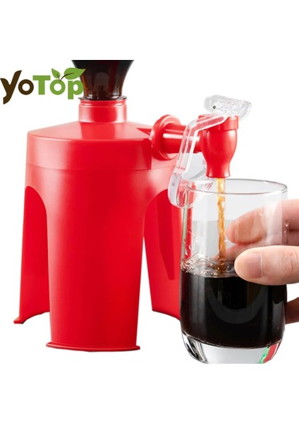 Seçenekler 1 Limonata Soda Dispenseri Şişe Kola Ters Gazlı Içecek Baş Aşağı Içme Suyu Dağıtım Makinesi Parti Gadget'ı (Yurt Dışından)
