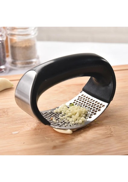 Sarımsak Soyucu 1 Adet Paslanmaz Çelik Sarımsak Gıda Kırıcı Manuel Sarımsak Presi Soyucu Fırça Sebze Meyve Araçları Çok Fonksiyonlu Mutfak Gadget (Yurt Dışından)