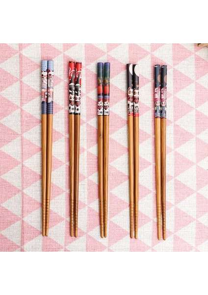 D 1 Çift Kullanımlık El Yapımı Bambu Japon Doğal Ahşap Çubuklarını Suşi Gıda Kedi Çiçek Çok Renkli Ahşap Çubuklarını Ev Piknik (Yurt Dışından) fırsatları