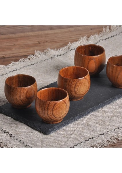 Stil 2 Ahşap Büyük Göbek Bardak El Yapımı Doğal Ladin Ahşap Bardak Bira Çay Kahve Süt Su Bardağı Mutfak Bar Drinkware Mutfak Için (Yurt Dışından)