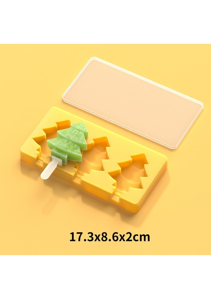 Mavi Dıy Noel Ağacı Şekli Dondurma Kalıp Popsicles ve Kapaklı Gıda Sınıfı Buz Küpü Çikolatalı Kek Kalıpları Ev Mutfak Gereçleri Hediyeler (Yurt Dışından) indirimleri