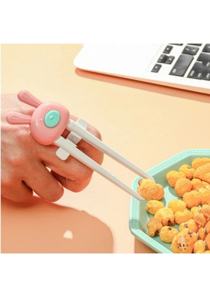Tavşan-Yeşil Pembe Serbest Eller Aperatif Yemek Çubukları Oyun Oyna Parmak Çubukları Tembel Yardımcısı Klip Aperatifler Kirli Değil El Telefonu Aksesuarı Mutfak Aracı (Yurt Dışından) modelleri