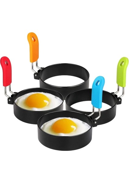 D Mavi 1 Adet Yuvarlak Paslanmaz Çelik Kızarmış Yumurta Kalıp El Gözleme Omlet Kalıp Yüzükler Dıy Kahvaltı Mutfak Pişirme Pişirme Araçları (Yurt Dışından) modelleri