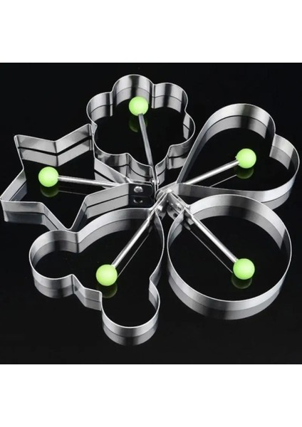 02 Paslanmaz Çelik Kızarmış Yumurta Şekillendirici Yumurta Kalıp Dıy Kahvaltı Yumurta Gözleme Yüzükler Sandviç Gözleme Şekillendirme Makinesi Mutfak Aletleri (Yurt Dışından) fırsatları