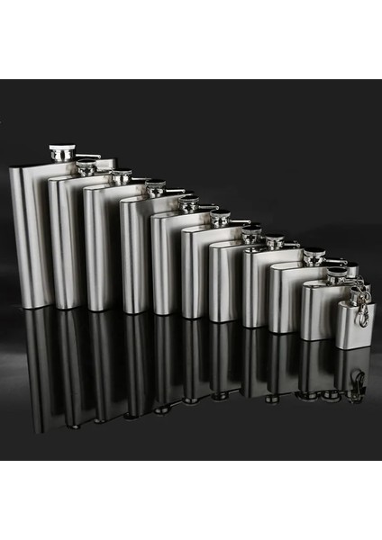 8 Oz Upors 18/10/9/8/7/6/5/4/1 Oz Cep Şişesi Yüksek Kaliteli Taşınabilir Paslanmaz Çelik Cep Şişesi Likör Şişesi Alkol Şarap Viski Şişesi (Yurt Dışından)