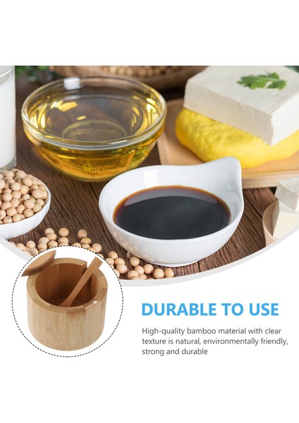 12.2x6.2 cm Tuz Kavanoz Konteyner Depolama Ahşap Kutu Şeker Teneke Kutu Bambu Baharat Ahşap Biber Kutuları Mutfak Kapları Çalkalayıcı Mühürlü Kaleci (Yurt Dışından) modelleri