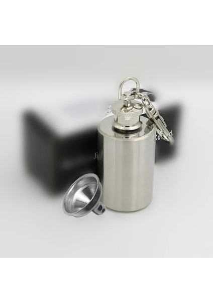 Flagon Huni 1 Oz Paslanmaz Çelik Sürahi Alkol Silindir Şekli Şişeler Huni Hediye Ücretsiz Huni ile Gümüş Bakır Viski Drinkware (Yurt Dışından)