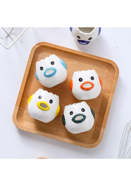 Mavi Yaratıcı Yumurta Sarısı Filtresi Sevimli Karikatür Modeli Yumurta Beyazı Protein Skimmer Kolay Ayırma Içi Boş Oyma Tasarım Pişirme Mutfak Aracı (Yurt Dışından) fiyatları