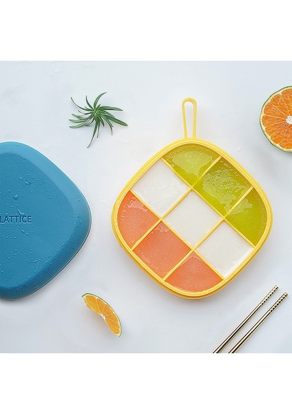 Kare Mini Renkli Popsicle Kalıp Kuzey Avrupa Silikon Buz Bloğu Kalıp Yaratıcı Ev Mutfak Buz Yapma Araçları (Yurt Dışından) modelleri
