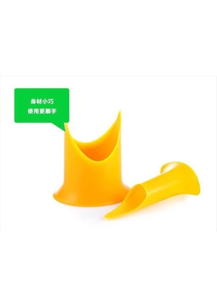 Sarı 2 Adet Yaratıcı ve Emek Tasarrufu Mutfak Aracı Tohum Kazıcı Meyve ve Sebze Tart Biber Ekme Makinesi Aksesuarları Ev (Yurt Dışından)