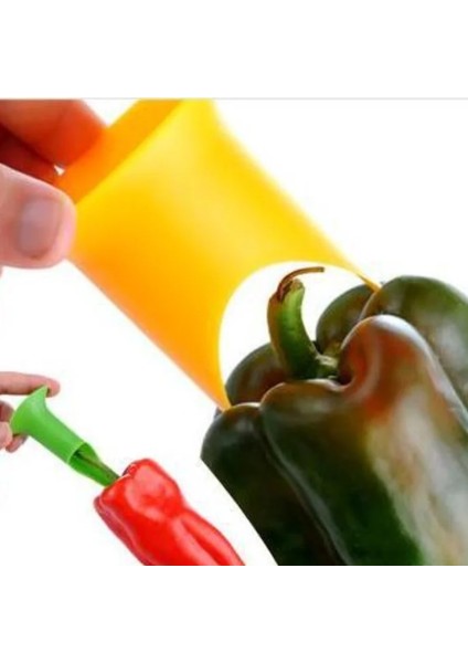 Sarı 2 Adet Yaratıcı ve Emek Tasarrufu Mutfak Aracı Tohum Kazıcı Meyve ve Sebze Tart Biber Ekme Makinesi Aksesuarları Ev (Yurt Dışından) fırsatları