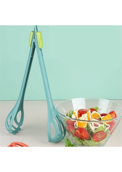 Turuncu 1 Adet 2'si 1 Arada Yiyecek Klipsi ve Yumurta Çırpma Mutfak Aleti - Salata Karıştırıcı ve Yiyecek Klipsi - Yumurta ve Erişte Için El Plastik Ekmek Klipsi (Yurt Dışından) fırsatları