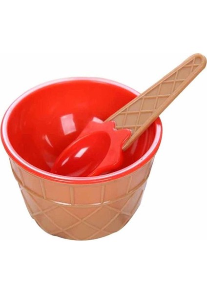 Turuncu Yeni 1 Takım Çocuklar Dondurma Kase Kaşık Seti Dayanıklı Çocuk Hediyeler Güzel Tatlı Kase Dıy Dondurma Araçları Dondurma Kasesi + Kaşık (Yurt Dışından) modelleri