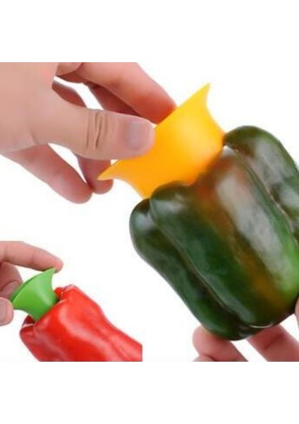 Sarı 2 Adet Yaratıcı ve Emek Tasarrufu Mutfak Aracı Tohum Kazıcı Meyve ve Sebze Tart Biber Ekme Makinesi Aksesuarları Ev (Yurt Dışından) indirimleri