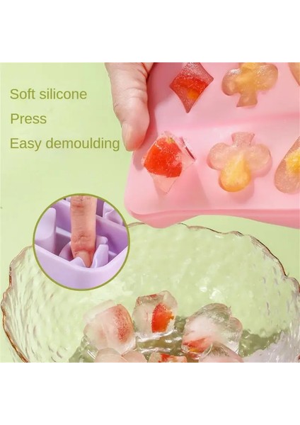 Sarı Buz Yapma Kutusu Çeşitli Şekiller Kapaklı Gıda Sınıfı Kalıp Tepsileri Mutfak Diy Aksesuarları Buz Yapım Makinesi Buzdolapları Silikon (Yurt Dışından) modelleri