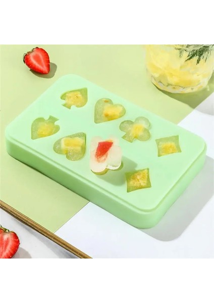 Sarı Buz Yapma Kutusu Çeşitli Şekiller Kapaklı Gıda Sınıfı Kalıp Tepsileri Mutfak Diy Aksesuarları Buz Yapım Makinesi Buzdolapları Silikon (Yurt Dışından) fırsatları