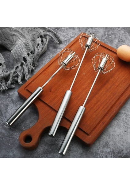 34 cm Yarı Otomatik Yumurta Çırpıcı 304 Paslanmaz Çelik Yumurta Çırpma Manuel El Mikseri Kendiliğinden Dönen Yumurta Karıştırıcı Mutfak Aksesuarları Yumurta Araçları (Yurt Dışından) indirimleri