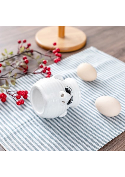 B Yumurta Ayırıcı Filtre Seramik Burun Beyaz Sarısı Ev Yumurta Bölücü Sarısı Ayırma Pişirme Gadget Ev Mutfak Yumurta Araçları (Yurt Dışından) fırsatları