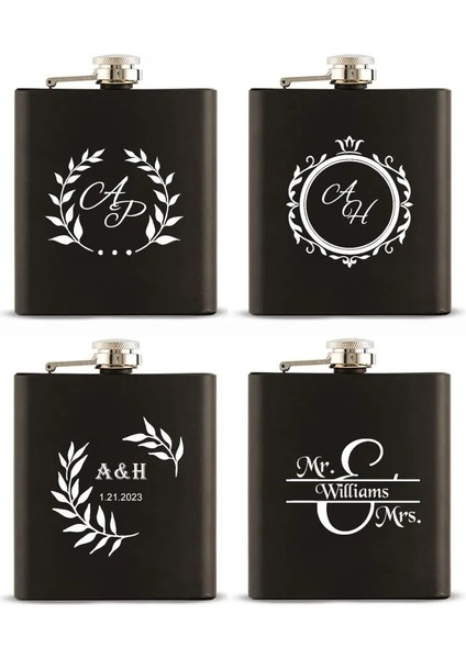 Stil 28 7oz Kişiselleştirilmiş Taşınabilir Paslanmaz Çelik Cep Şişesi Flagon Viski Karaf, Sağdıç Için Seyahat Drinkware Şarap Bardağı, Sağdıç (Yurt Dışından)